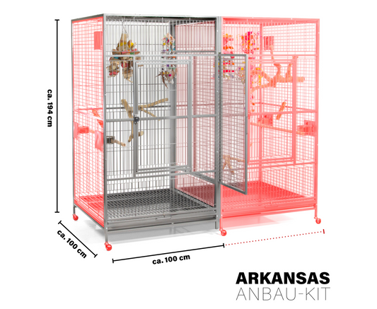 Montana Arkansas Uitbreidingskit Platinum – Model tot mei 2021 (194 cm)