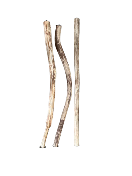 Teaken Zitstok + Schroefbevestiging