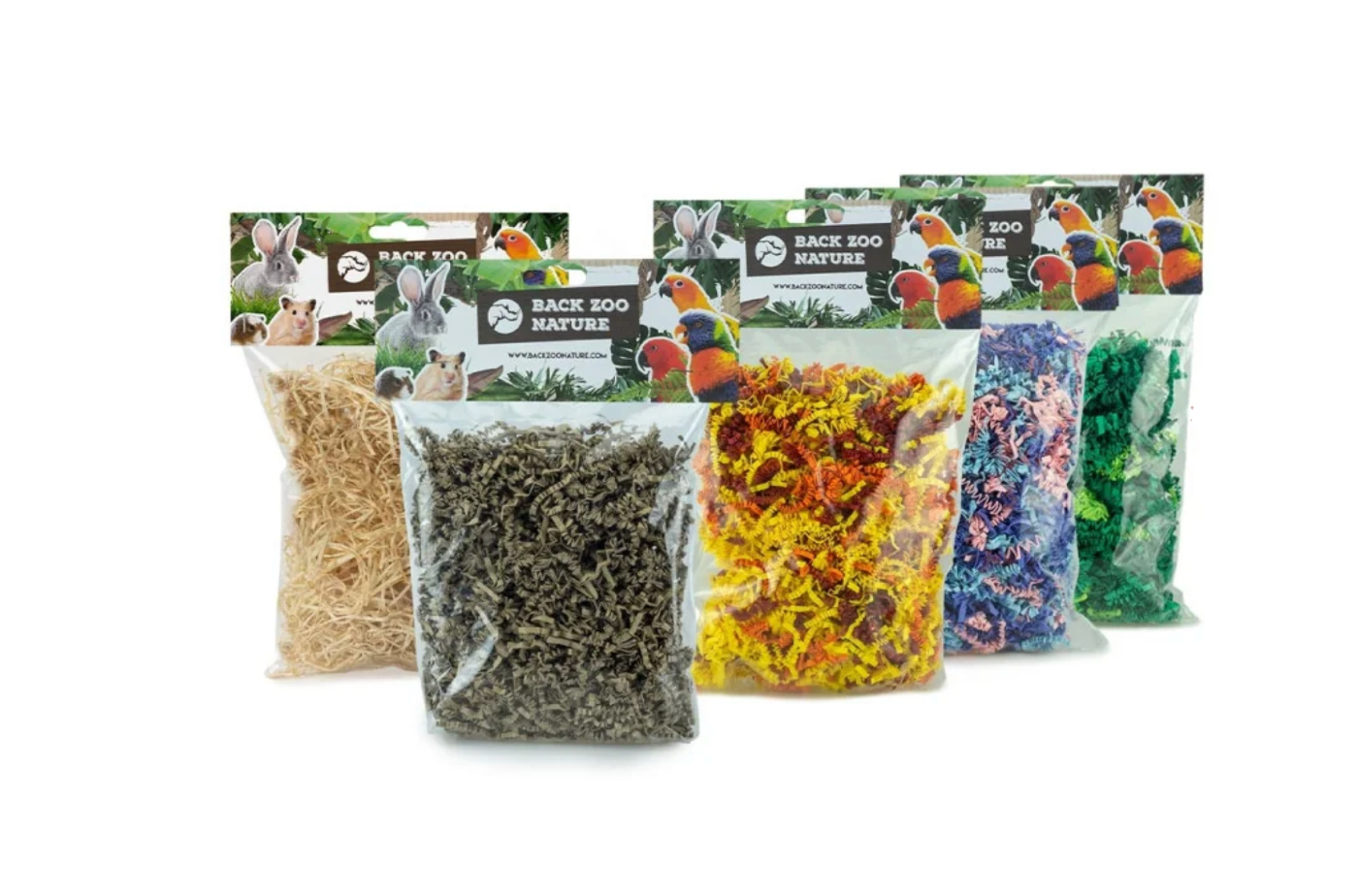 Crinkle Paper Forest Mix