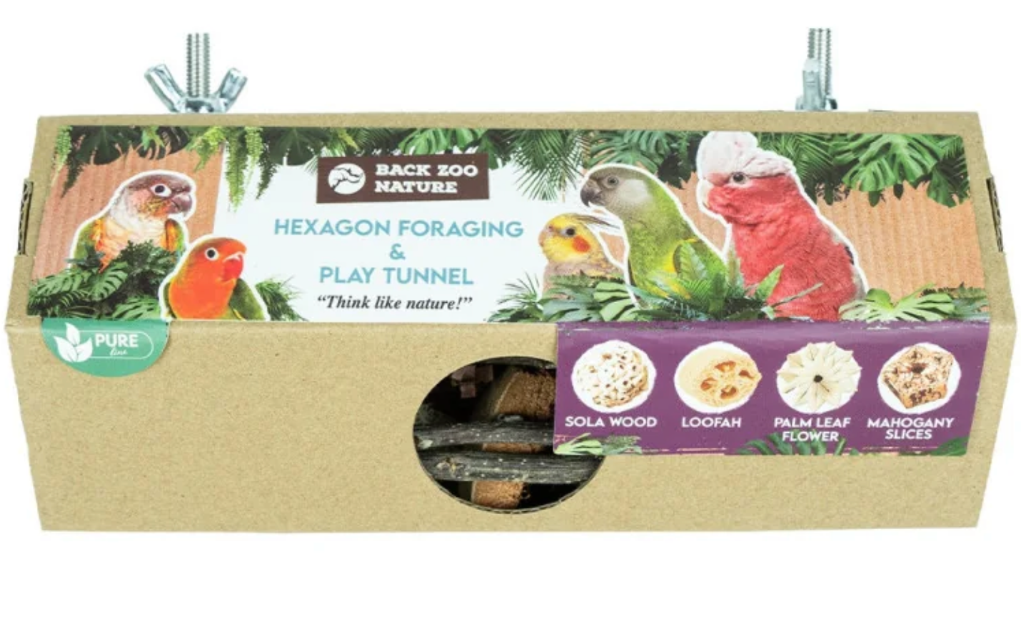 Hexagon Foraging & Play Tunnel