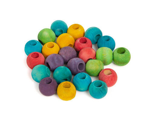 Houten Kralen 2,5 cm