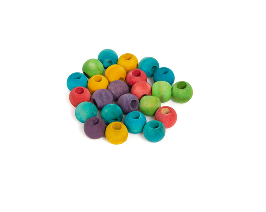 Houten Kralen 2,5 cm